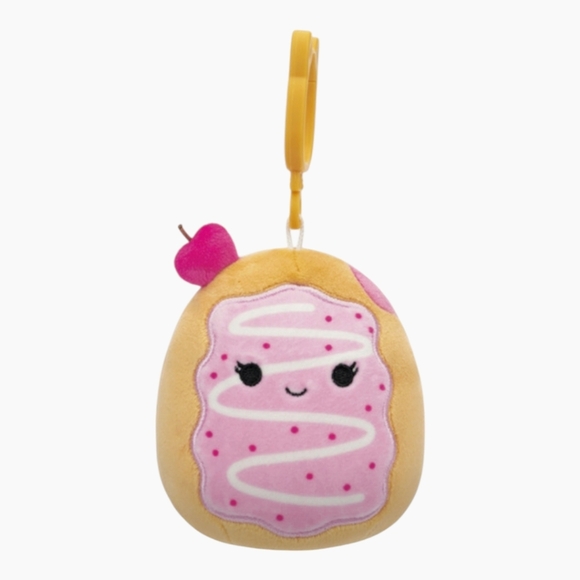 NEW Squishmallows Perl the Donut Clip-on - Picture 1 of 4